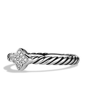 David Yurman - Quatrefoil® Ring with Diamonds